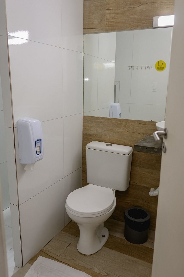 Quarto duplo com duas camas individuais